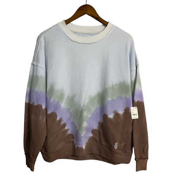 Free People Movement Ombre Metti Crew Phlox XS - Picture 2 of 8